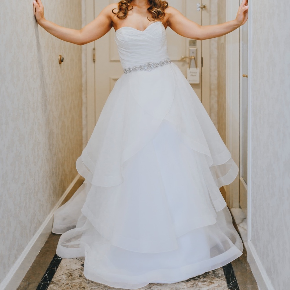 Stunning Paloma Blanca Designed Wedding Dress